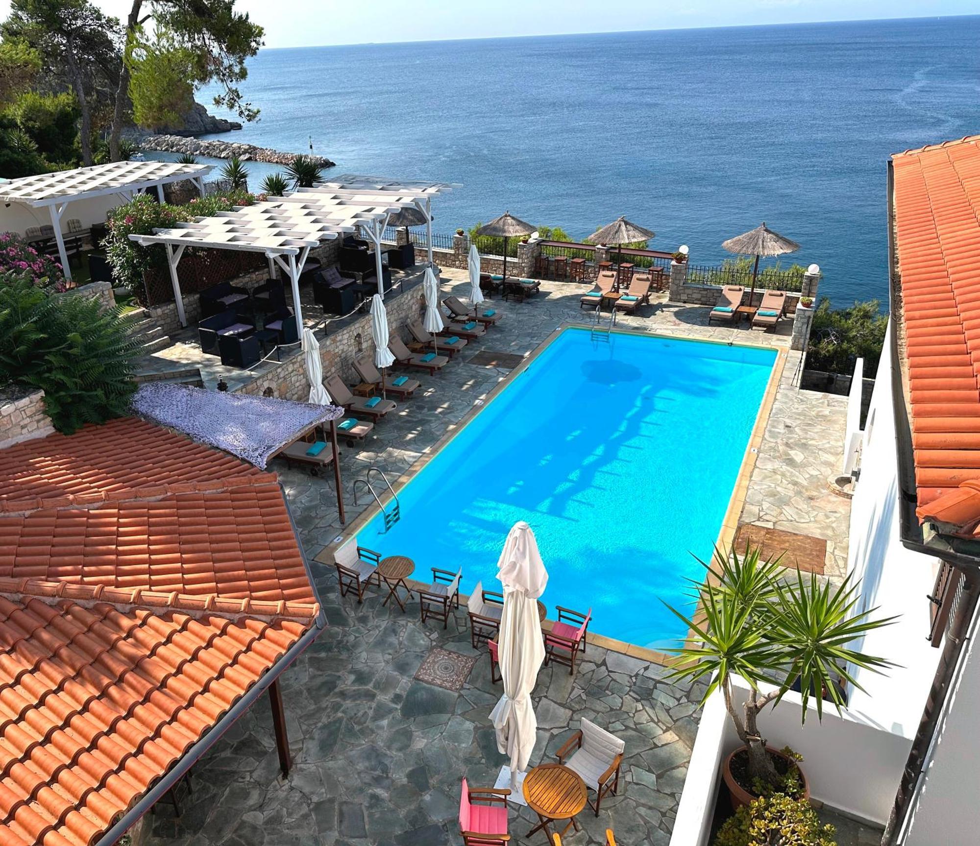 Yalis Hotel Votsi  Bagian luar foto