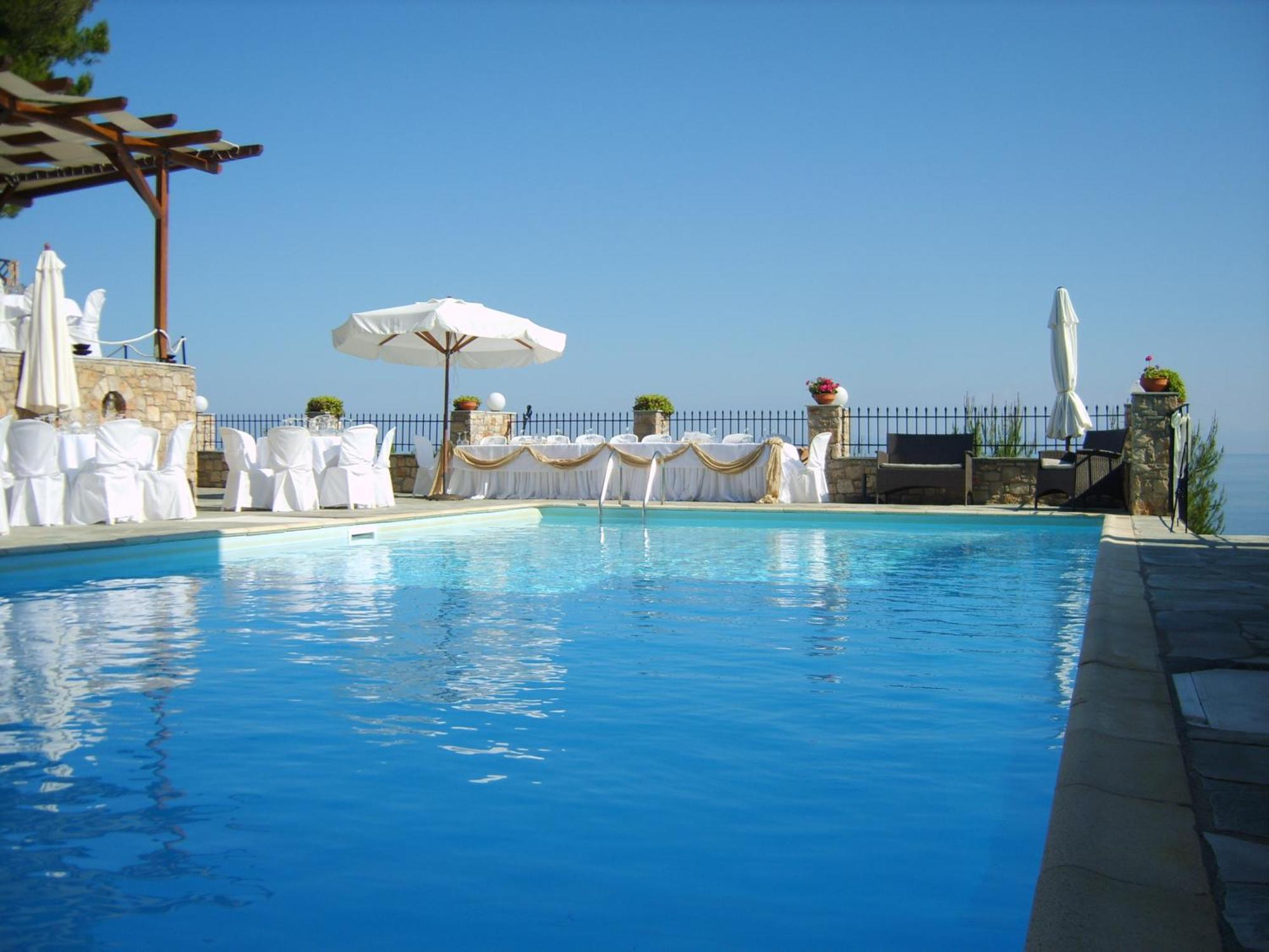 Yalis Hotel Votsi  Bagian luar foto