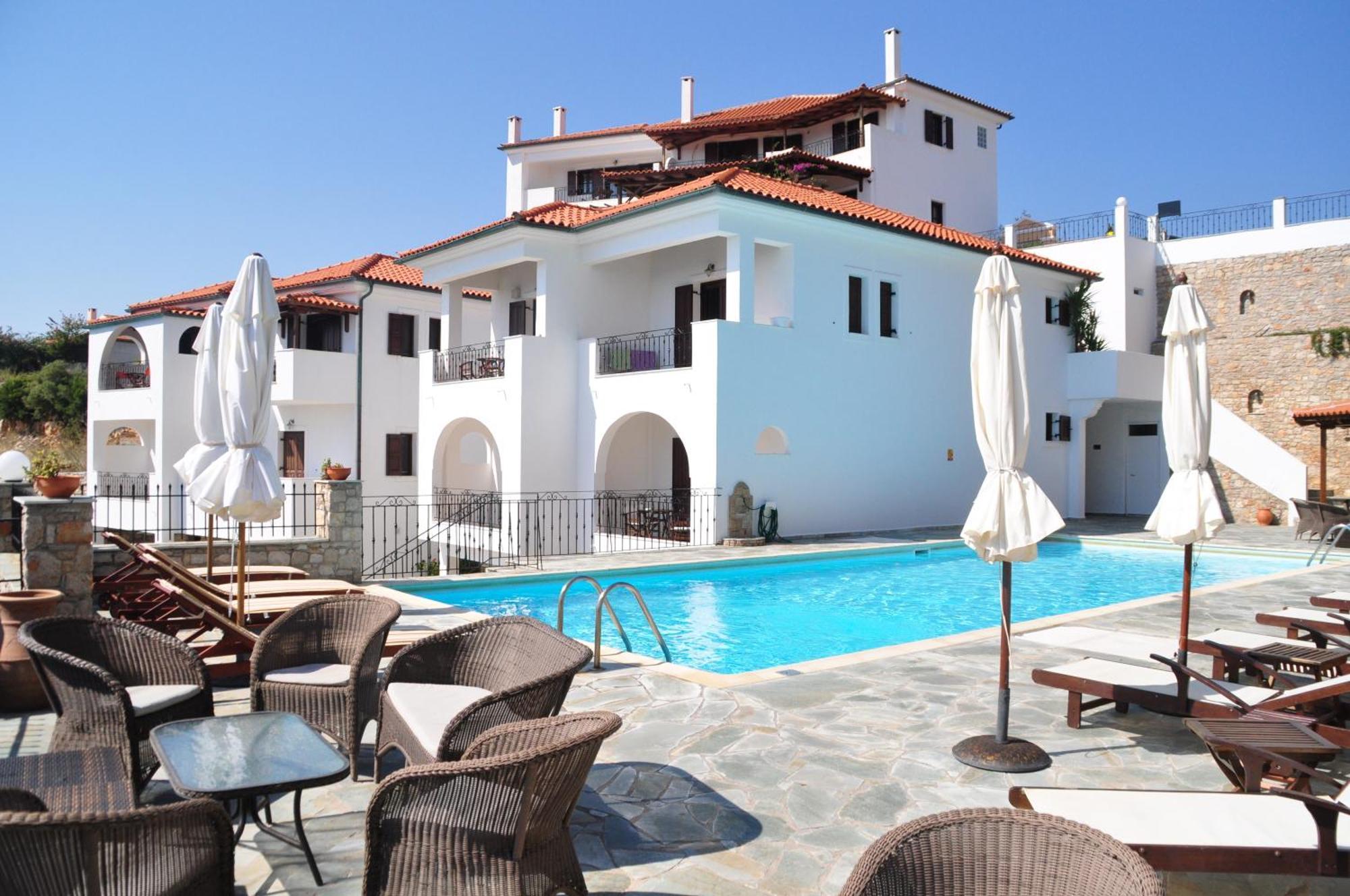 Yalis Hotel Votsi  Bagian luar foto